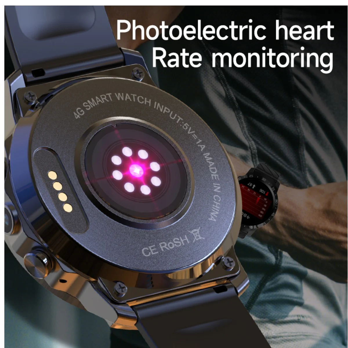 Ip67 Waterproof Gps Enabled Smart Watches 4G Smart Watch For Kids,GPS  Tracker,IP67 Inch Touch Screen,Smartwatch With 2-Way Voice Video Call,SOS 