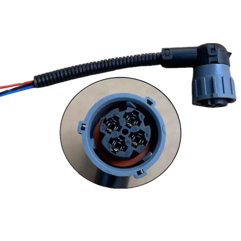

For SHACMAN X3000 X5000 Odometer Sensor Plug Factory Special Accessories Round 4-wire Induction Plug