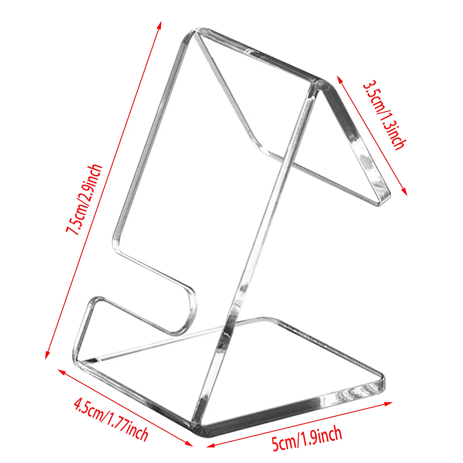 Espositore Per Orologi Da Polso - Supporto In Acrilico Trasparente, Per Collezione, Display Elegante - Foto 5