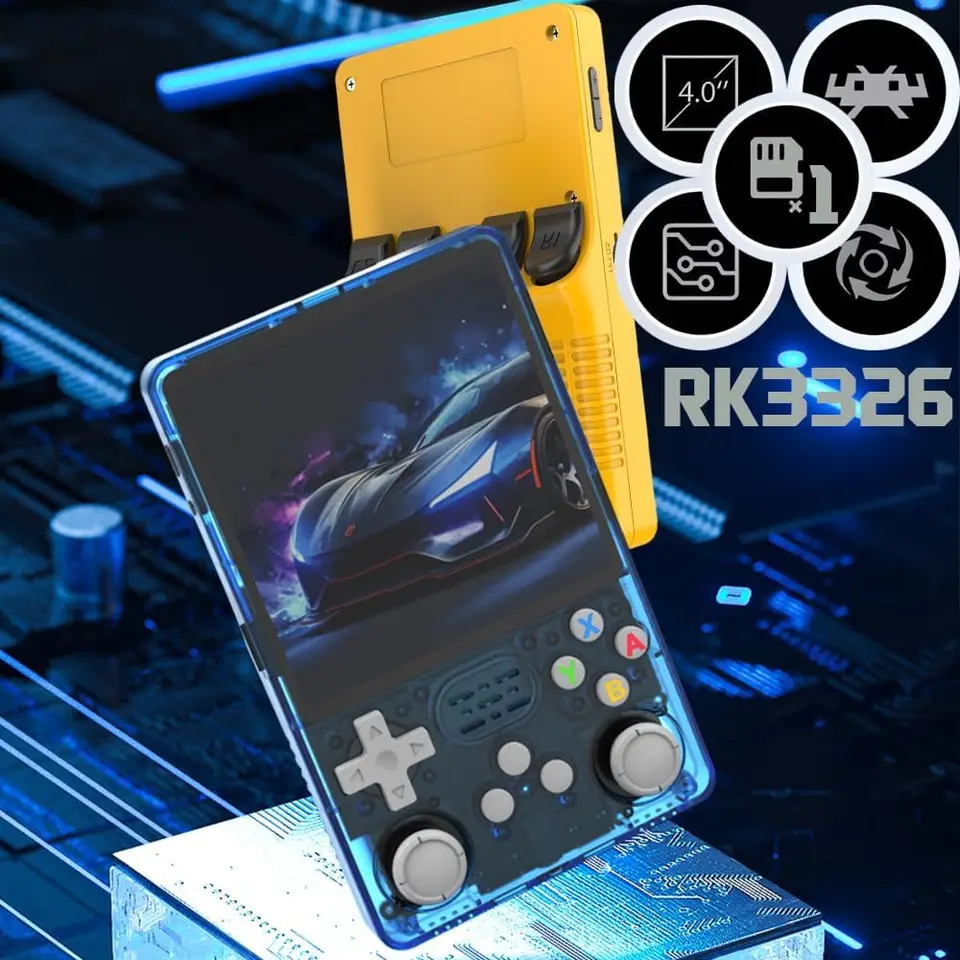 Originele Arko R36 Plus Conola 4"IPS Groot Scherm Retro Handheld Game Console Linux 64-bit Systeem Draagbare Zak_voghion.com