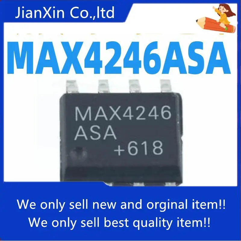 

10 шт. 100% оригинальный новый MAX4246ASA MAX4246ASA + T SOP8