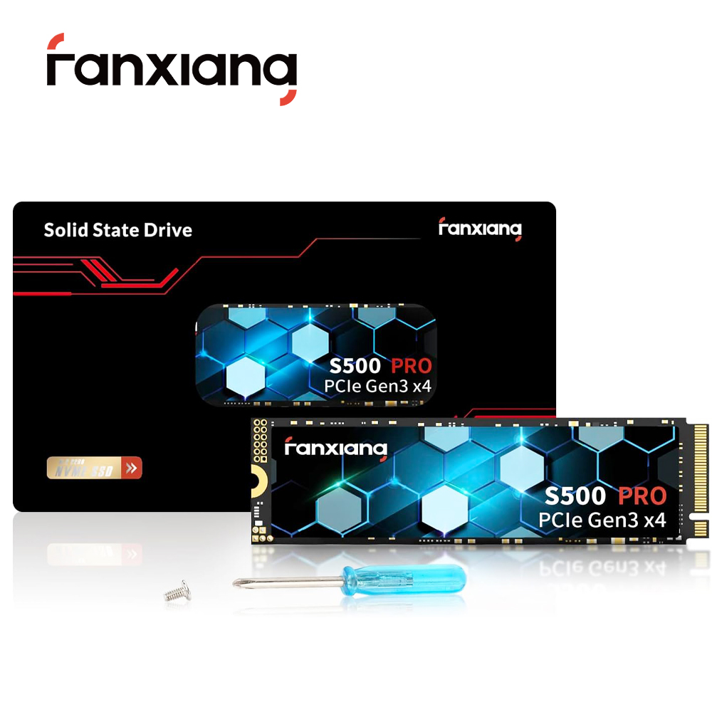 Fanxiang 3500MB/s SSD NVMe M.2 2280 2TB 1TB 512GB 256GB Internal Solid State Drive M.2 NVME PCIe3.0x4 Hard Disk for Laptop PC