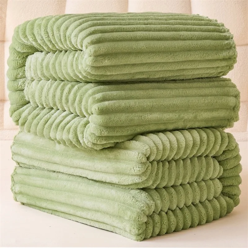 Solid Winter Fleece Blanket 3