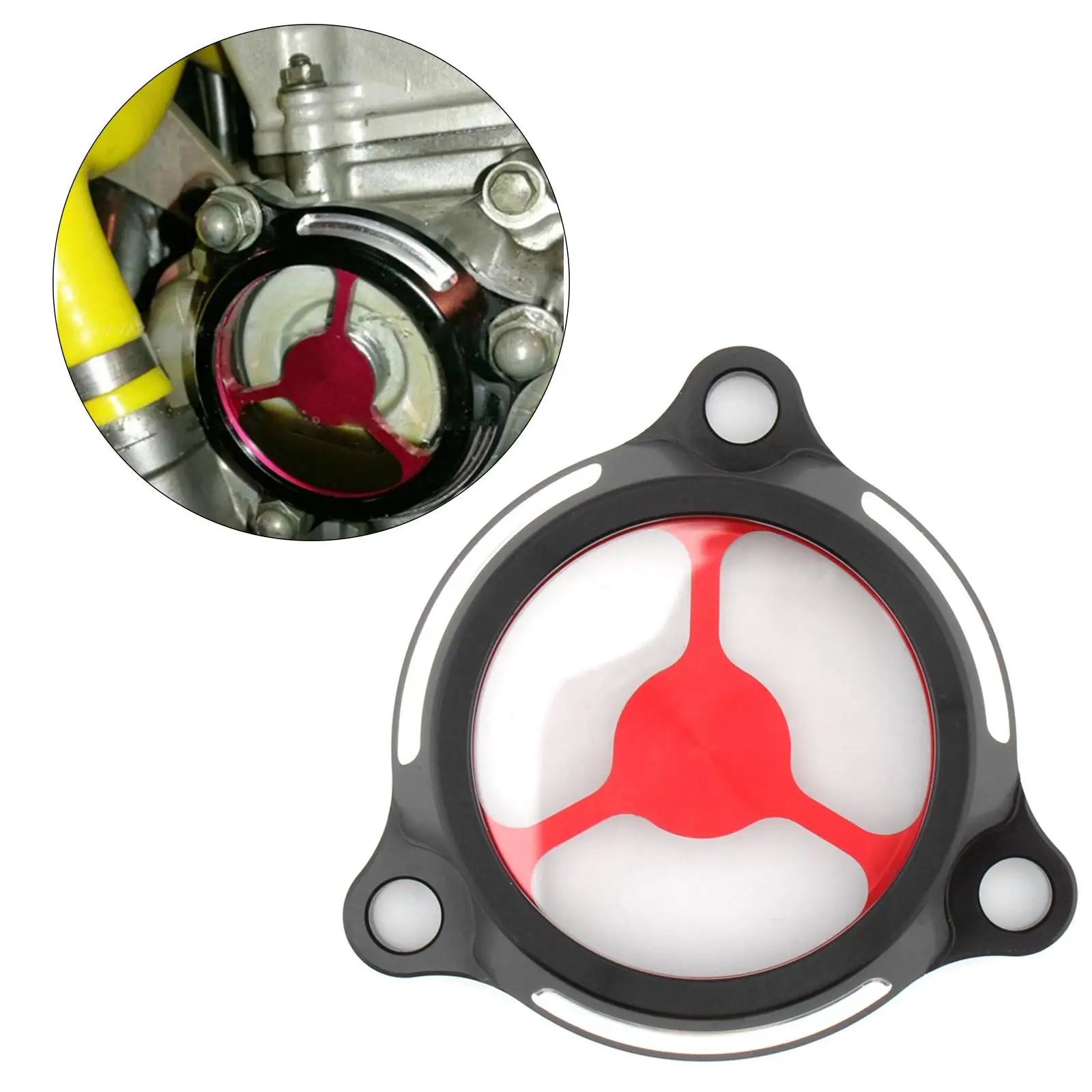 

Engine Oil Filter Cover Motorcycle Accessories Fit for 2005