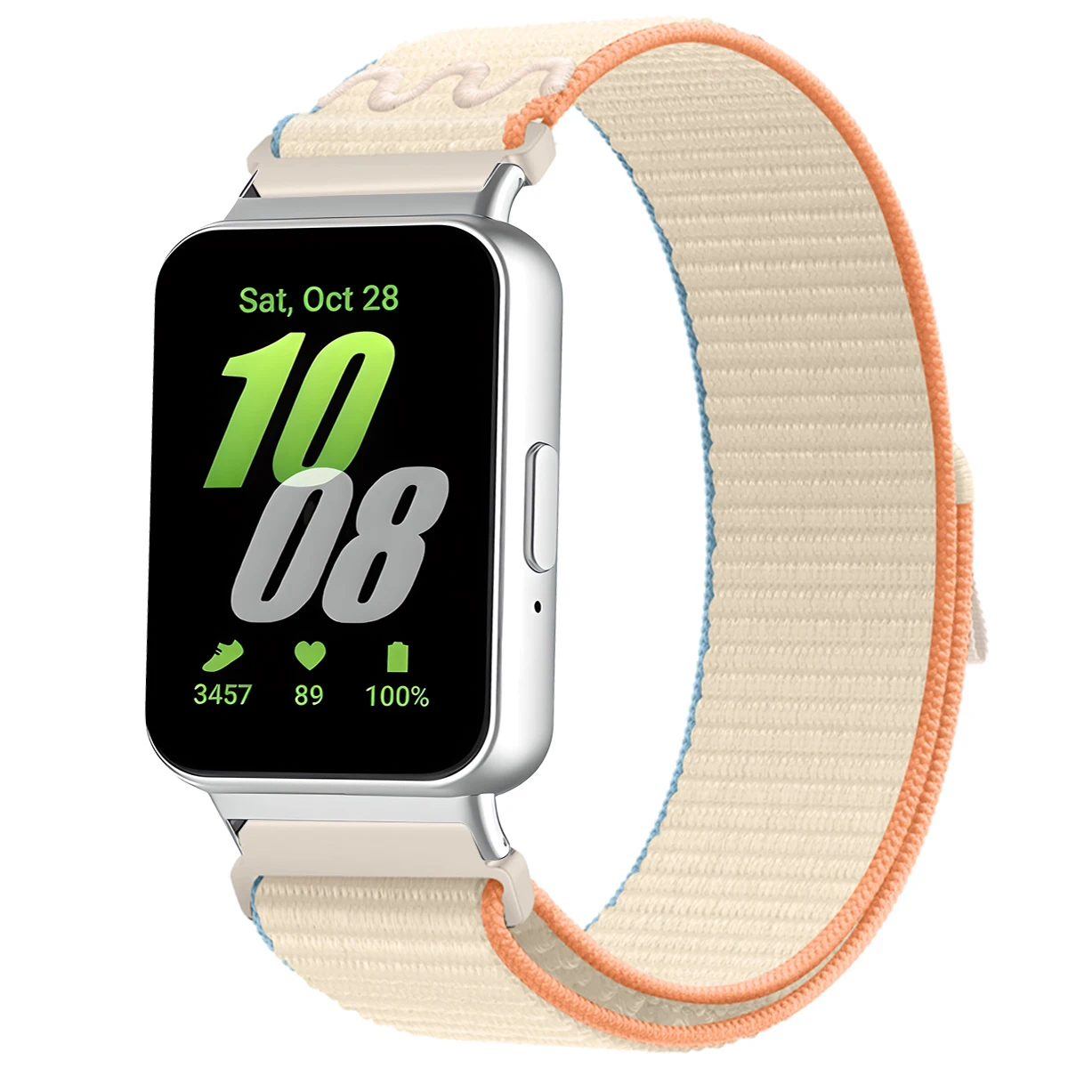 Breathable Sport Nylon Loop Strap for Fitness Tracker - Adjustable Replacement Band
