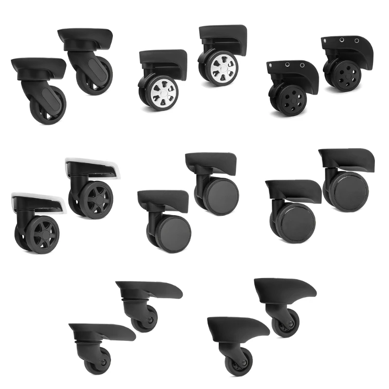 

Практичная замена левого и правого поворотного колеса багажного отделения на тележке