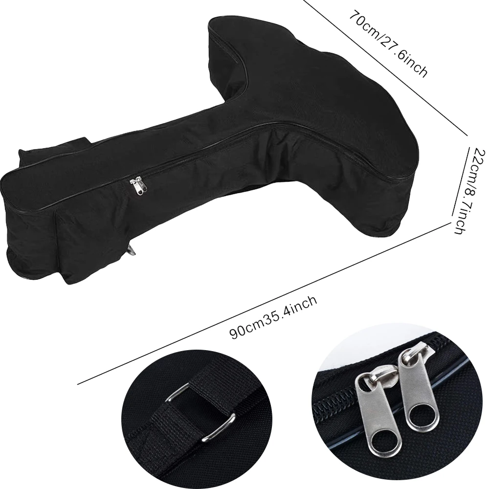 T-Shaped Bow Case, Portable Outdoor Archery Carry Bag For Universal Takedown Compound Carrier - View #7