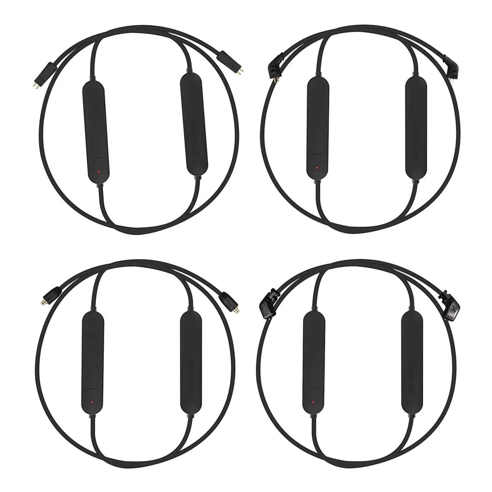 

-.2 улучшенных кабеля для наушников KZ с шумоподавлением