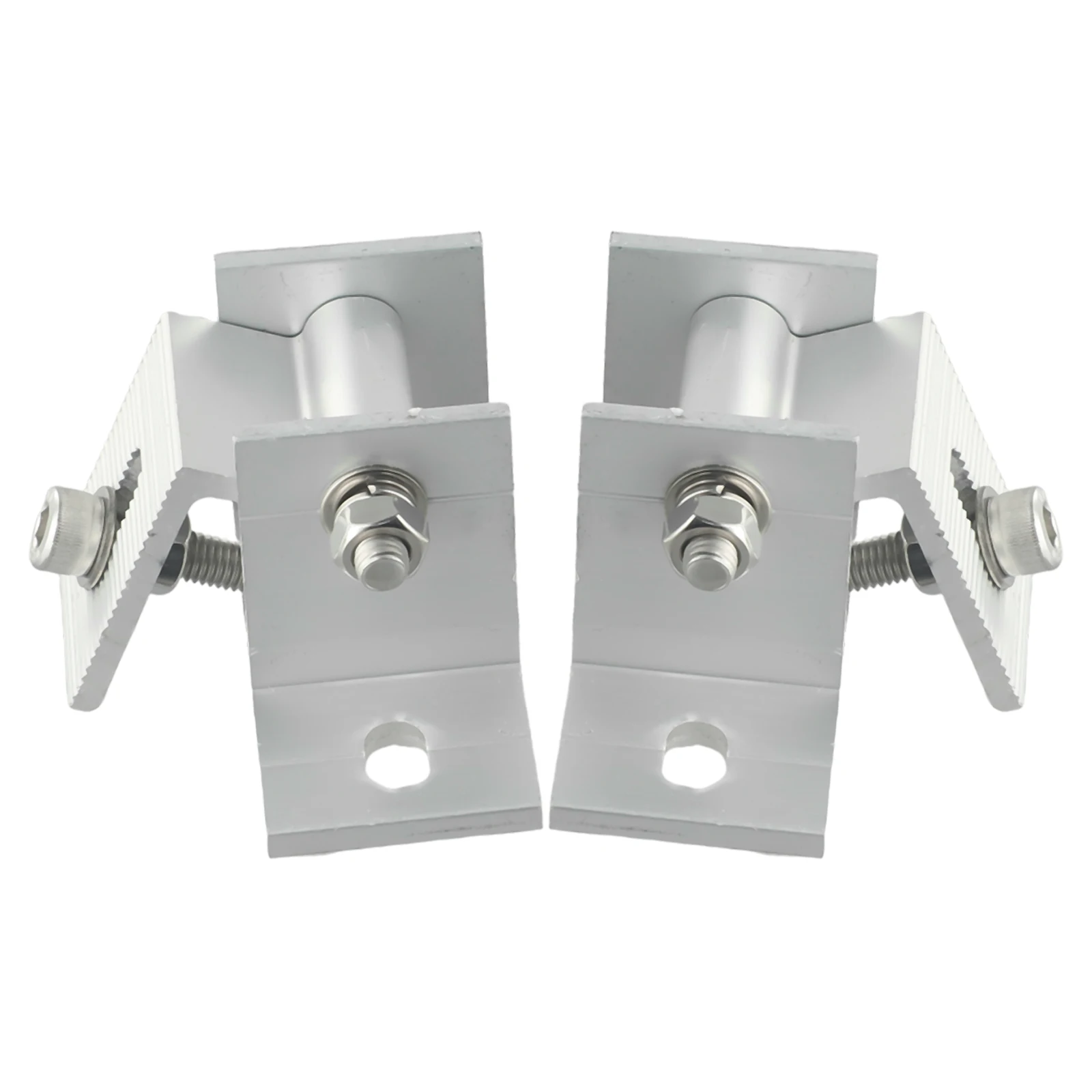 Description Picture 4 of itemSolar Panel Rotatable Elevation With Angle Bracket Roof Mounting Attachment Solar Panel Brackets Tilt Mounting Rail Support