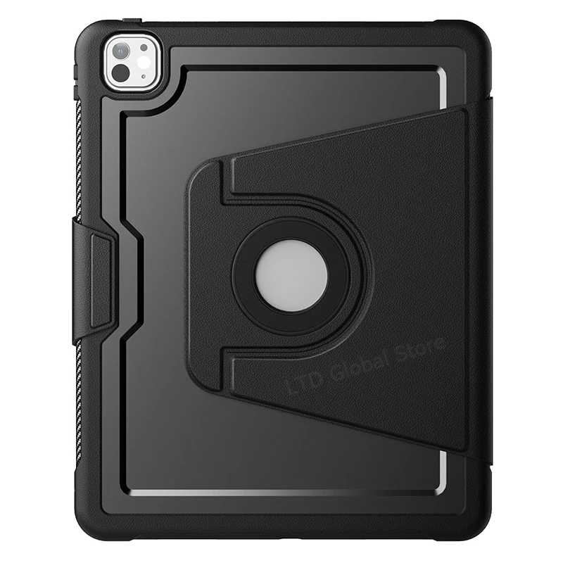 Ultimate Tablet Protective Case with Kickstand, 360° Rotation, Magnetic Closure & Auto Sleep/Wake