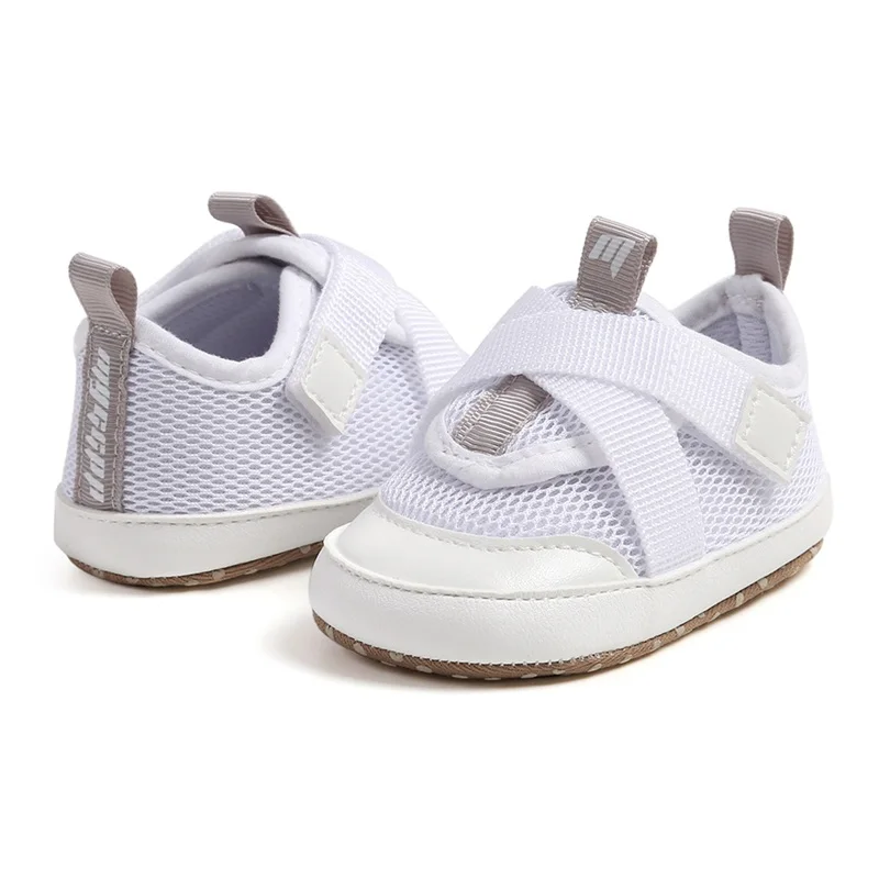 

Caziffer Baby Boy Girl Shoes Infant Non Slip Sneakers Mesh Hollow-Out Breathable Lightweight Prewalker Toddler First Walker