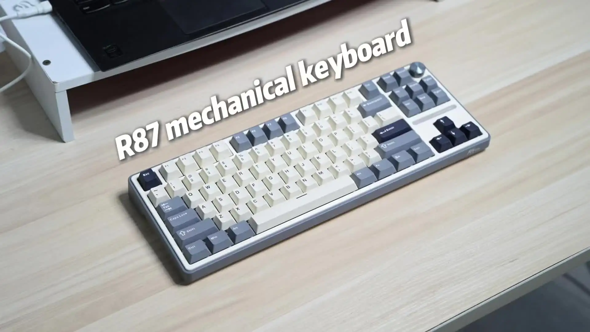 RK Royal Kludge RK R87Pro Gasket Wired Gamer Keyboard Hot