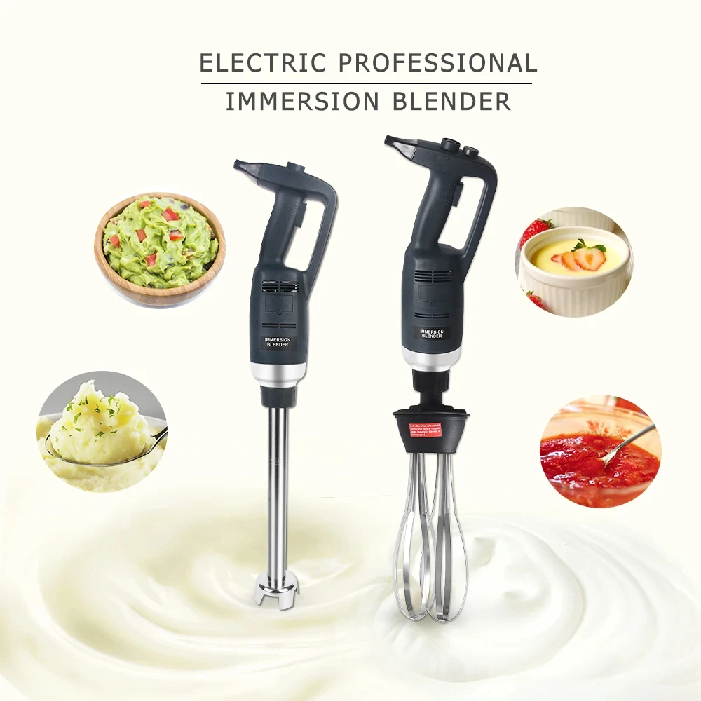 GZZT 500W Immersion Blender Commercial Handheld Mixer Fixed/ Variable Speed Different Lengths of Rods 30/40/50 CM Kitchen Whisk 2