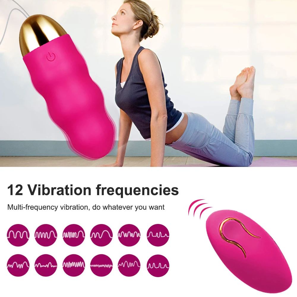 Remote Control Kegel Egg Wearable G Spot Vibrator for Women Vagina Muscle Exerciser Clitoris stimulation Female Adult Sex Toys kegel balls