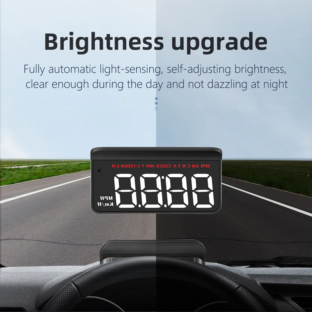 M5/M8/M3 Auto OBD2 GPS Head Up Display Car Electronics Accessories HUD  Windshield Projector Display Digital Car Speedometer