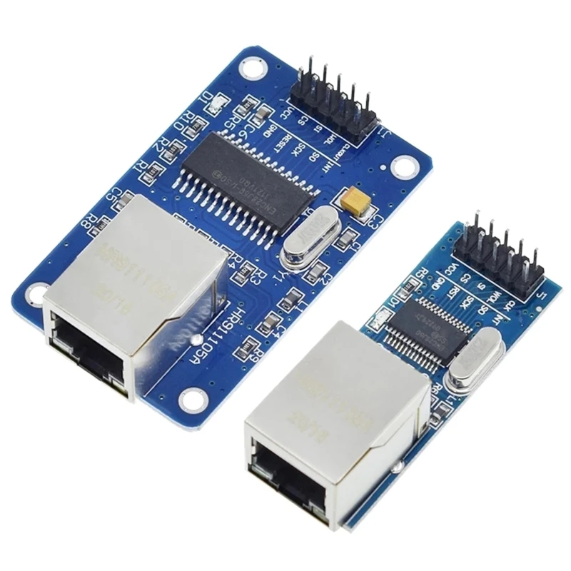 

Professional Ethernet LAN Module SPI 3.3V Used for 51/AVR-/ARM/PIC Crystal Oscillator 25MHZ