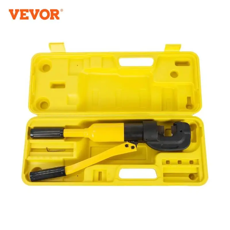 VEVOR RC-22 Integral Hydraulic Rebar Cutter Clamp 13Ton Manuel Integral Cutting Tool Max Cutting 9/10in Making Roll Cages Frames