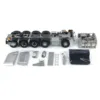 ScaleClub 1/14 10x10 8x8 Metal Radio Chassis for Toys RC Tractor Truck 3363 1851 3348 Car Vehicle Model TH23555 5