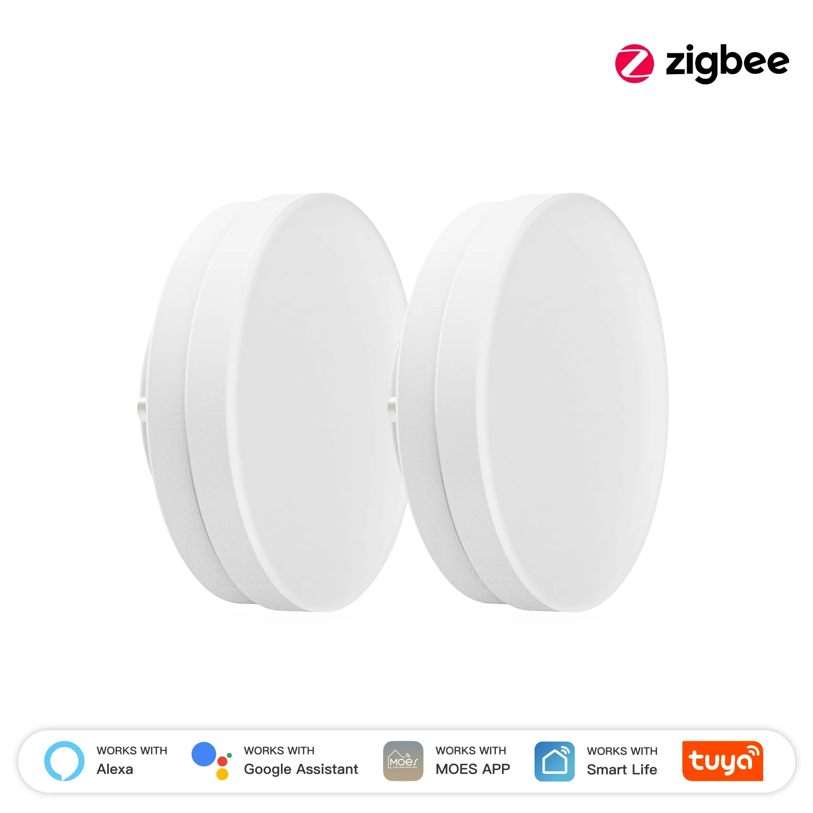 لمبة LED ذكية ZigBee RGB 6W تعمل مع أليكسا وجوجل ه...