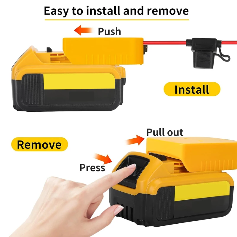 Dewalt 18V/20V Ƭ ͸  Ŀ   DIY Rc ڵ ϱ  ON/OFF ġ  30Amp ǻִ DIY ͸ 