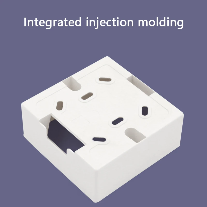 Switch Box 86mmx86mmx34mm Atlectric External Mounting, Electric Distribution Box, Wall Socket Box, switch box