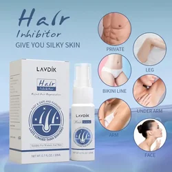 Permanant Hair Growth Removal Inhibitor Spray Beard Bikini Intimate Legs Body Armpit Painless Facial Stop Hair 38G