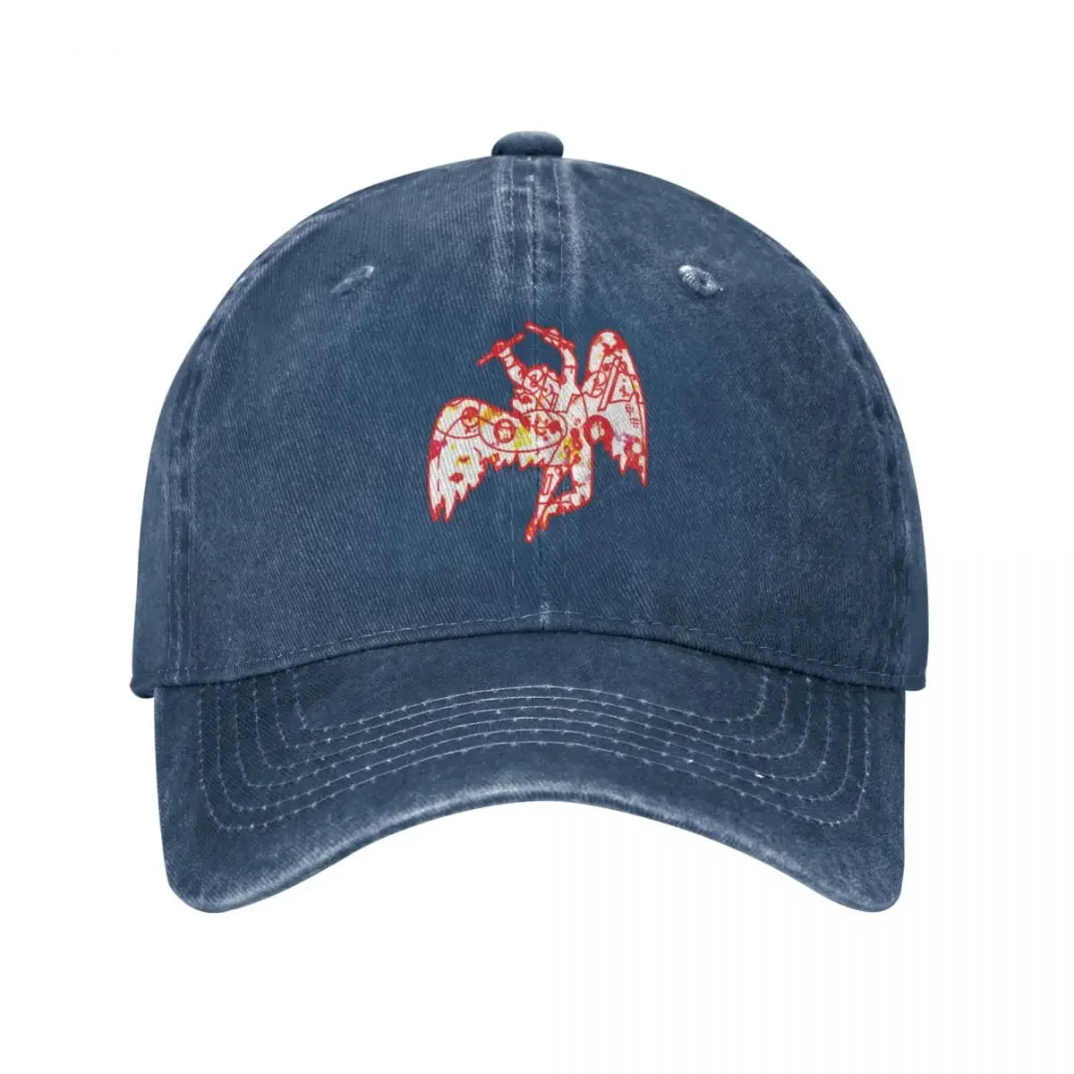 

Peri Abstrak Cowboy Hat Hat Beach Custom Cap Boy Cap Women'S