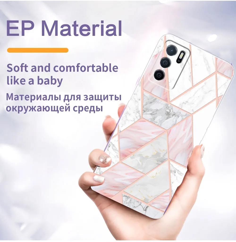  JEZSTHAI Funda estampada para Oppo A54S con correa ajustable  para el cuello, funda protectora suave a prueba de golpes para Oppo A54s  con cordón universal para teléfono/correa de muñeca, estilo A10 