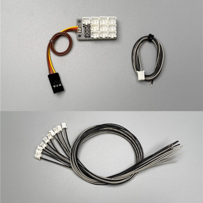 Light System Expansion Board PH2.0 Expansion Module for Tamiya MFC-03 1/14 RC Truck scania actros 1/10 RC Crawler TRX4 SCX10