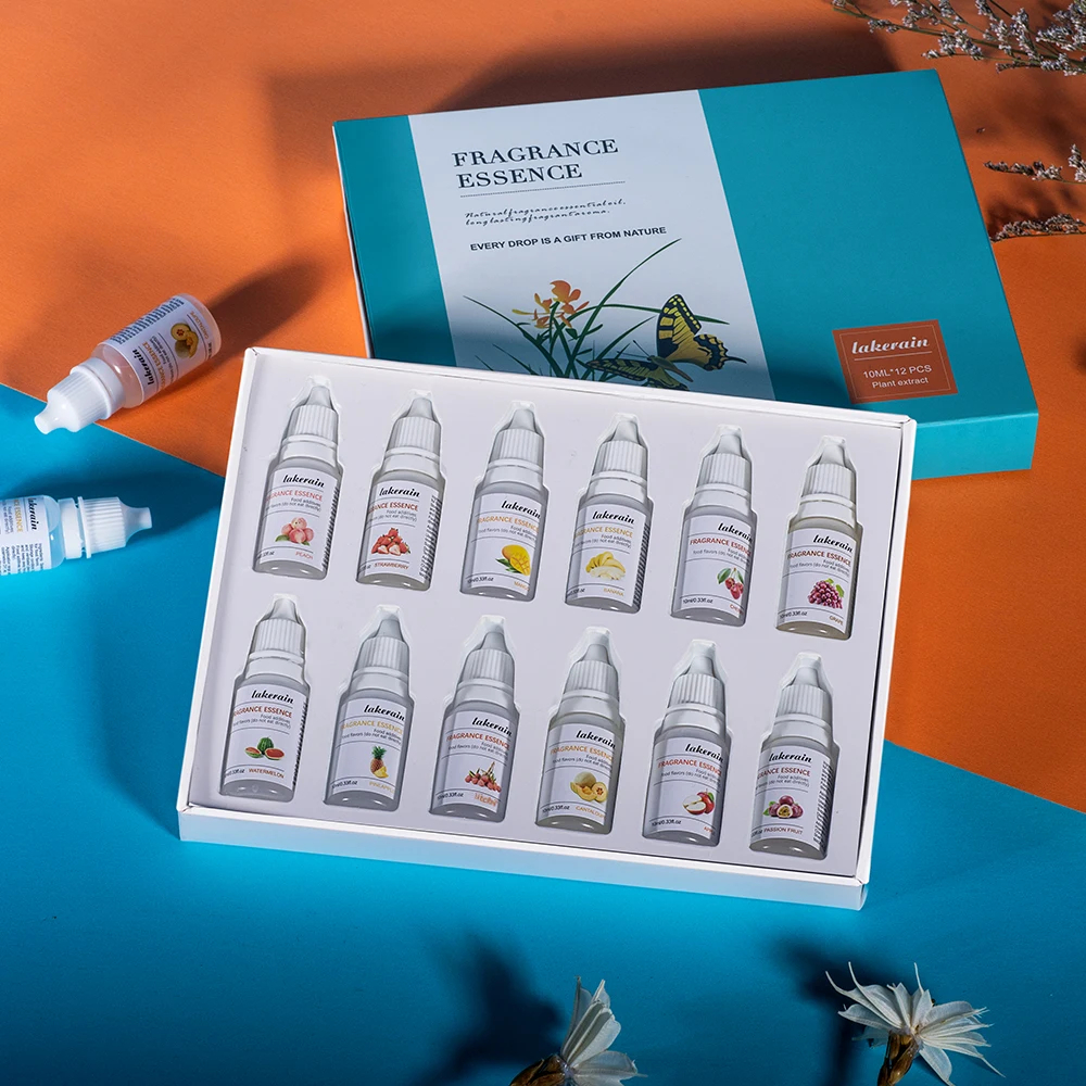 DIY-Diffusor mit ätherischen Ölen aus Blüten und Früchten: Erdbeere, Mango, Passionsfrucht, Kokosnuss (Aromaöl) für selbstgemachten Lipgloss_voghion.com