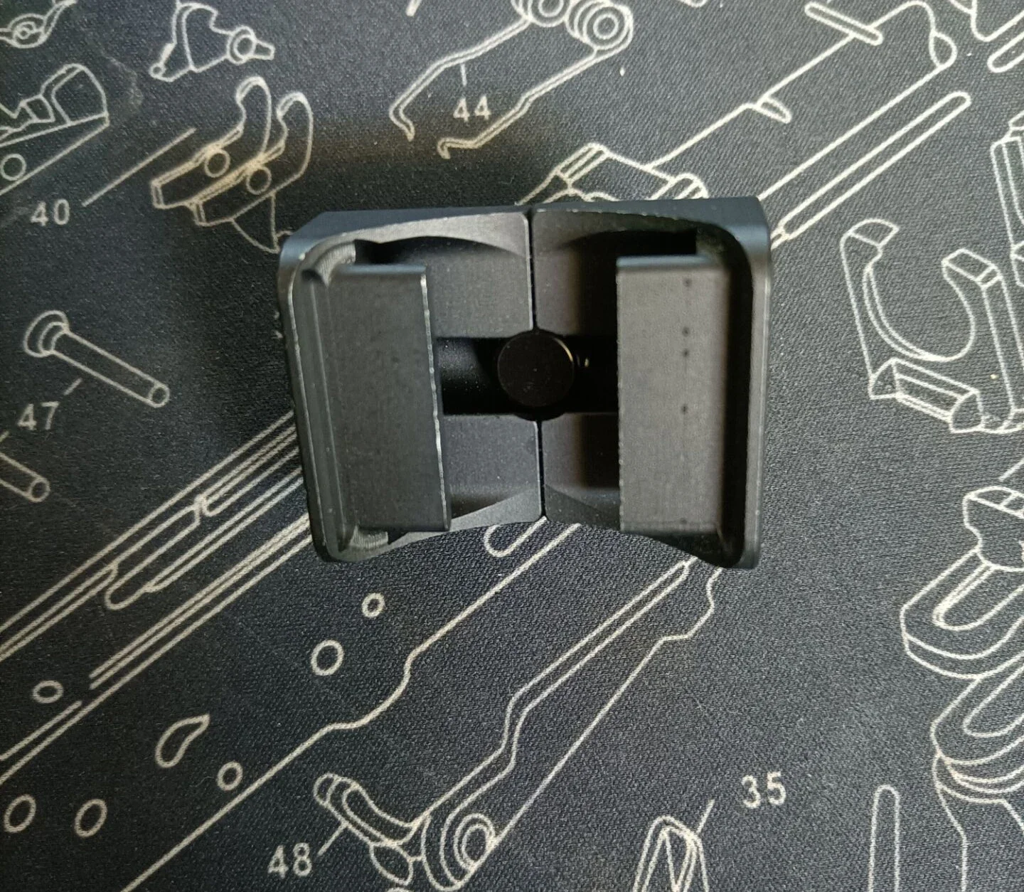 Rear Suspension FMA Outdoor Hunting Tactics P90 Rear Suspension For King Arms P90 Series