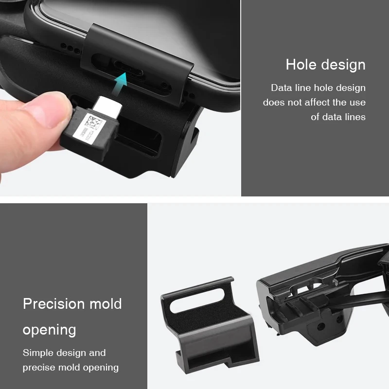 Support téléphone extensible pour DJI Mavic Air Mini Pro 2 SE Zoom - Lot de 2