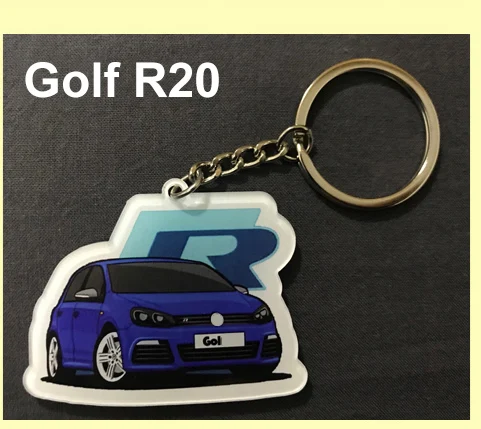 Auto Schlüssel Hülle Lila für VW Polo Golf 7 VII GTI GTD GTE R