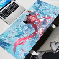 Desk Mat Gamer Mousepads Genshin Impact Nilou Pc Mouse Pad Office Desk Pads Large Mousepad Non-slip Mouse Mats For Computer XXL 2