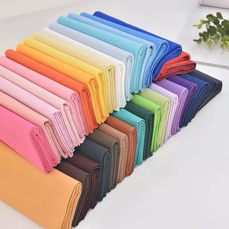 Cotton Poplin Fabric For Sewing Clothes Patchwork Supplies Home Textile