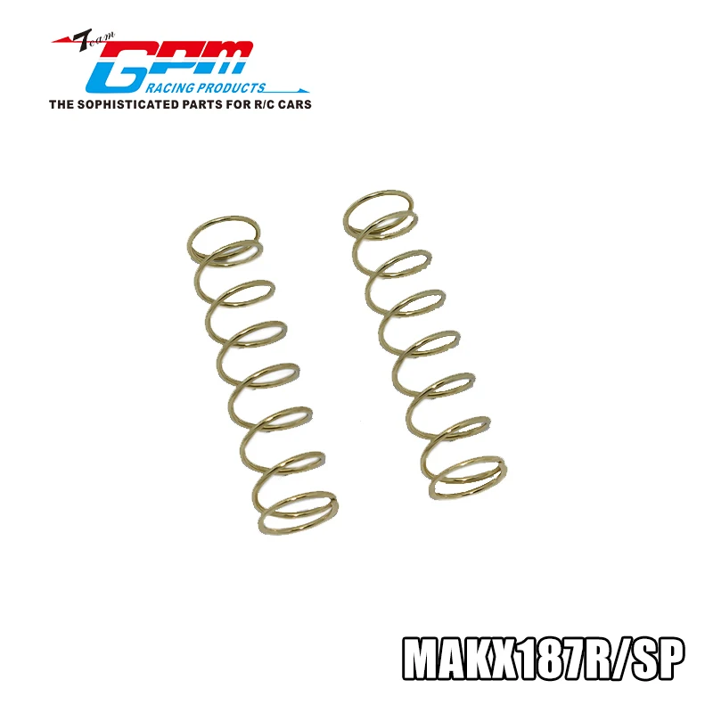 Upgrade Fitting For Arrma 1/5 Kraton 8S Rc Car Steel Spring Front And Rear Shock Absorber Bold Upgrade Spring