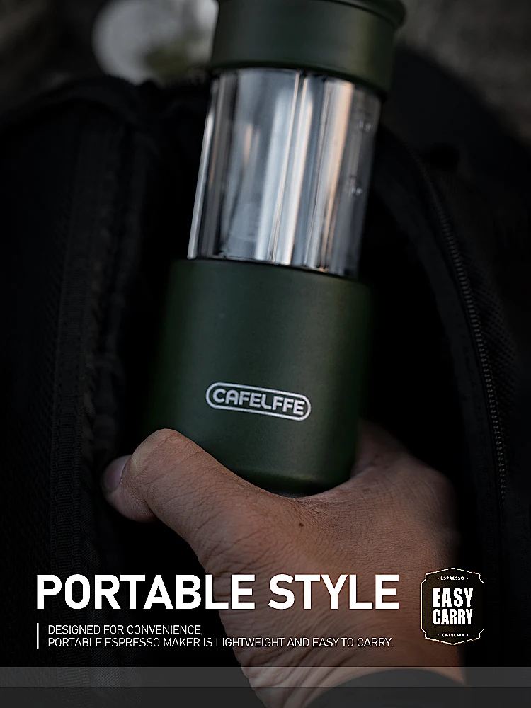 Cafelffe Portable Manual Espresso Maker - كافيلفي...