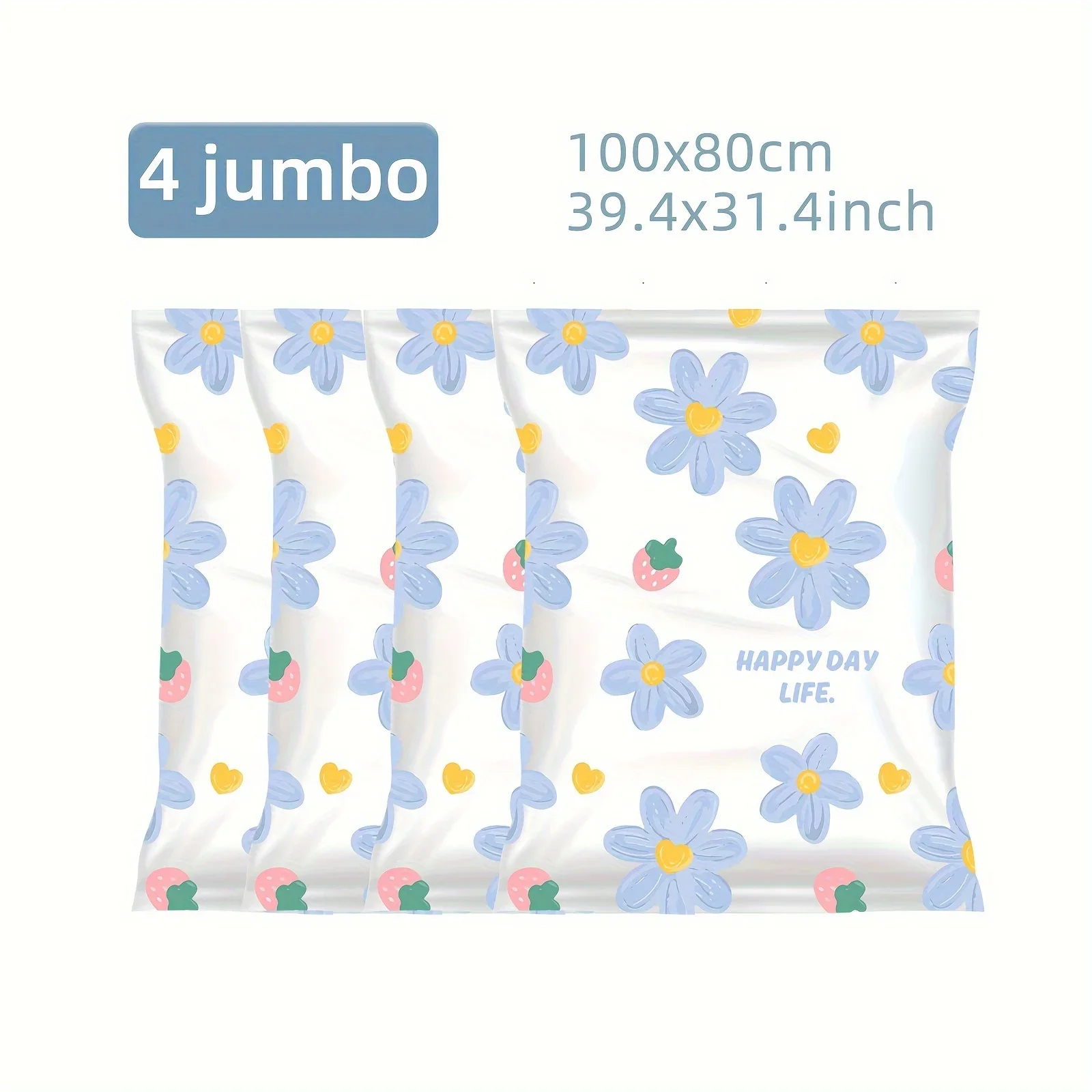 4/6pcs Vacuum Compression Storage Bags, Sealed Storage Containers For Clothes, Blankets, Shirts,   Wardrobe, travel must have 6