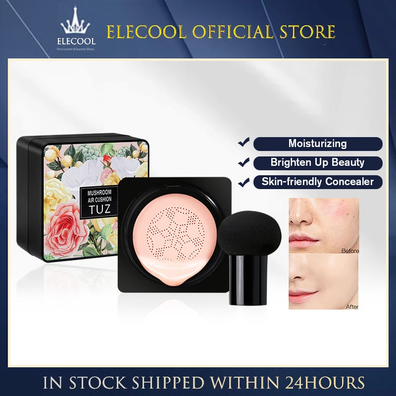 

BB Air Cushion High Coverage Makeup Base Concealer Whitening Makeup Cosmetic Waterproof Oil-control Air-permeable Face Makeups