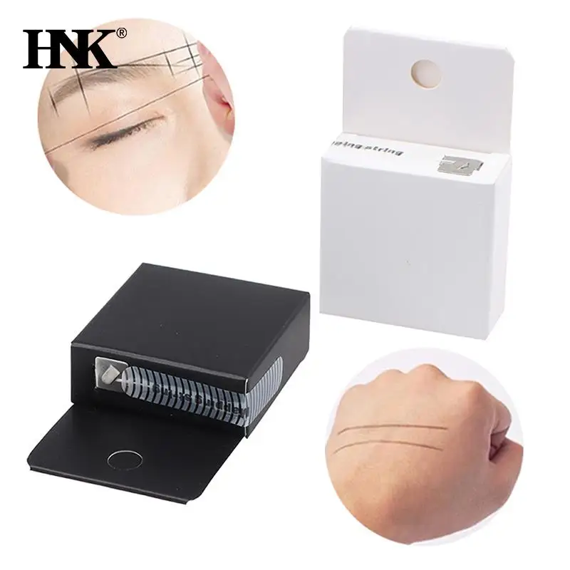 

10 м тату-нить, маркер для бровей, нитка для татуажа, линейка для бровей, вспомогательная линейка для рисования с чернилами, позиционирование, коробка для картографической линии