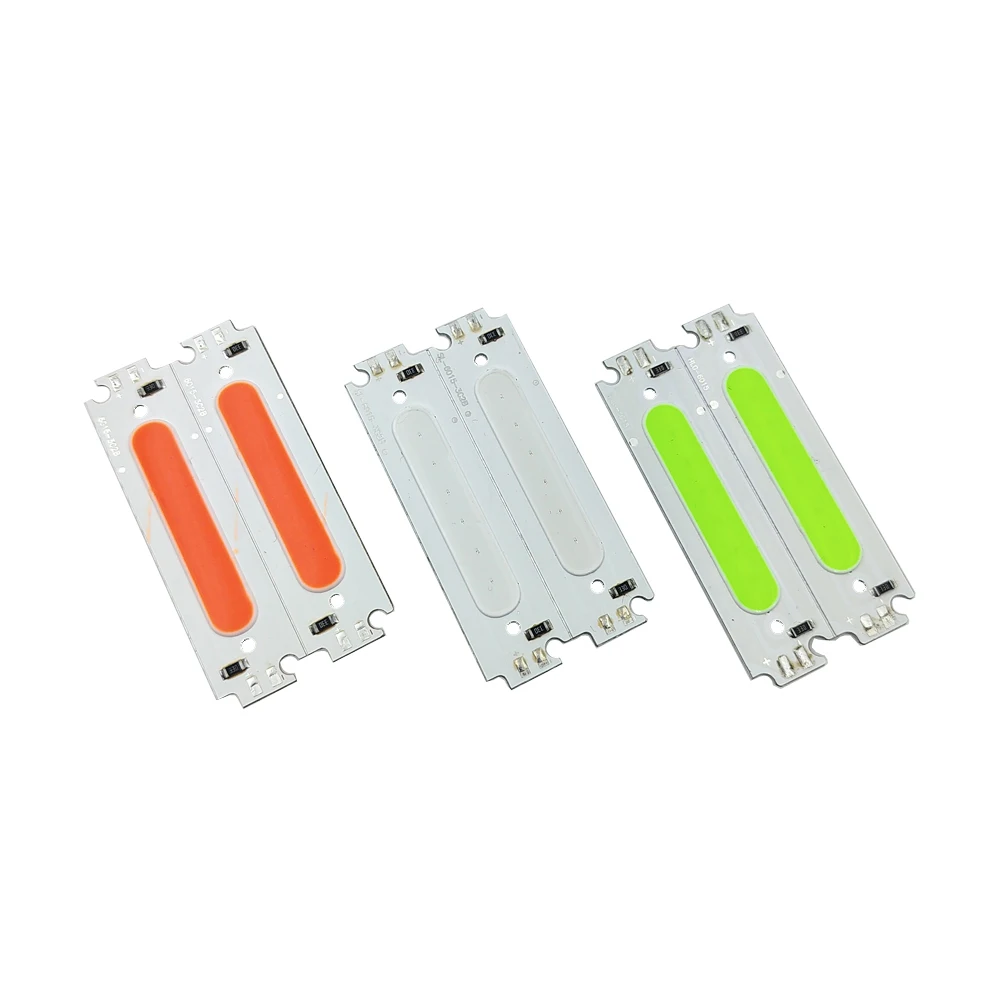Description Picture 5 of itemCOB Floodlight Chip 12V 2W LED Small Strip Circuit Board ForHousehold DIY StripLight Source Board Tube Light MatrixLight Bulb