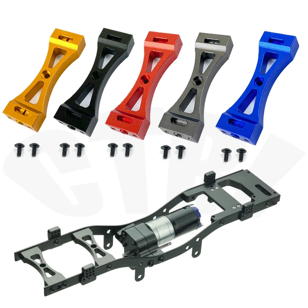 Metal Beam Cross Beam Fixing Bracket Kit for 1/16 WPL B14 B24 C14 C24 C241 MND90 D91 99S 1/12