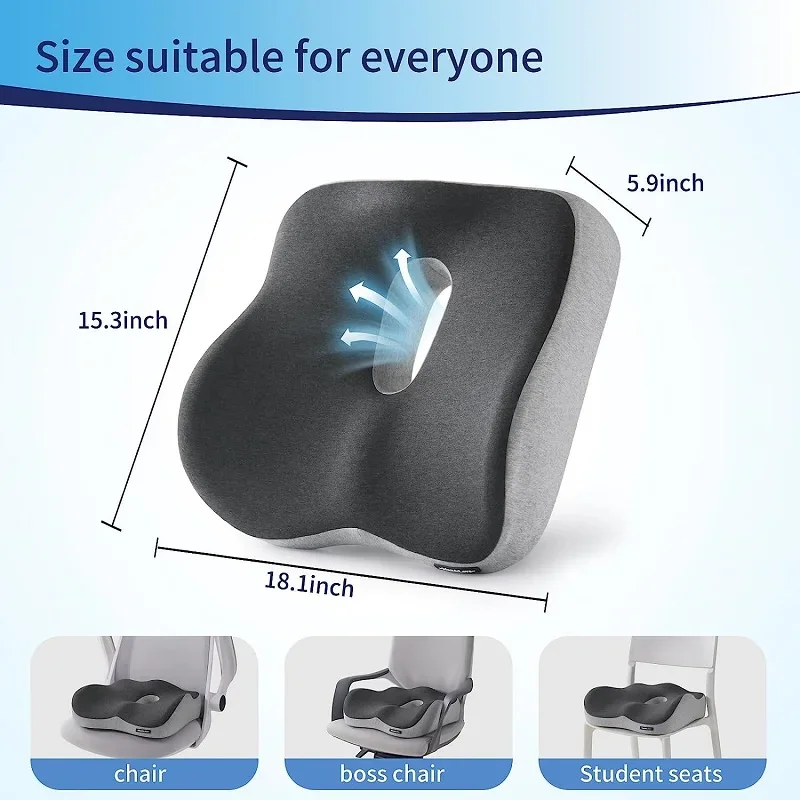 Cushion Lab Coussin de siège breveté pour soulager la