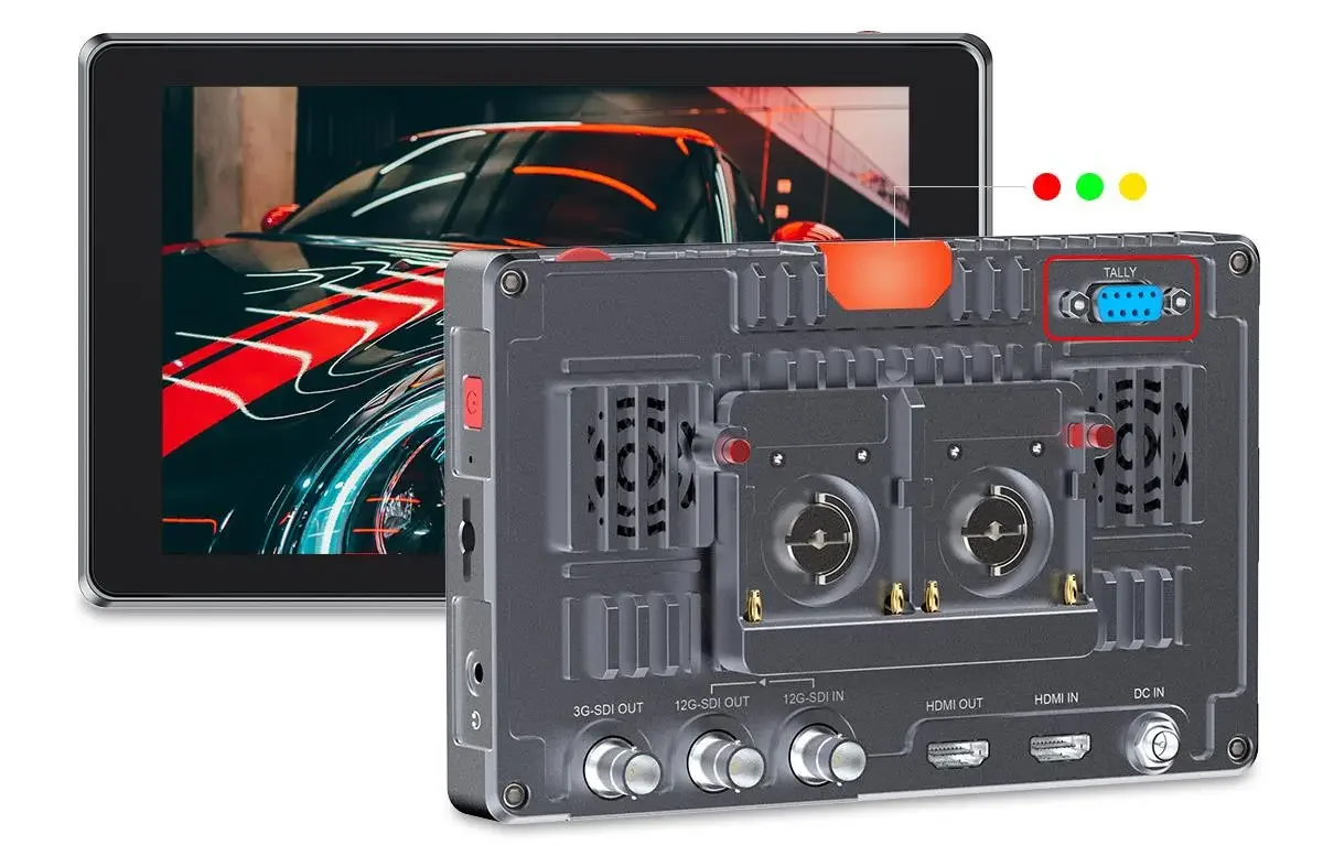 S7 12G-SDI HDMI2.0 Camera Field Monitor 7 inch 4K HDMI HDR/3D LUT 16:10 IPS Pane