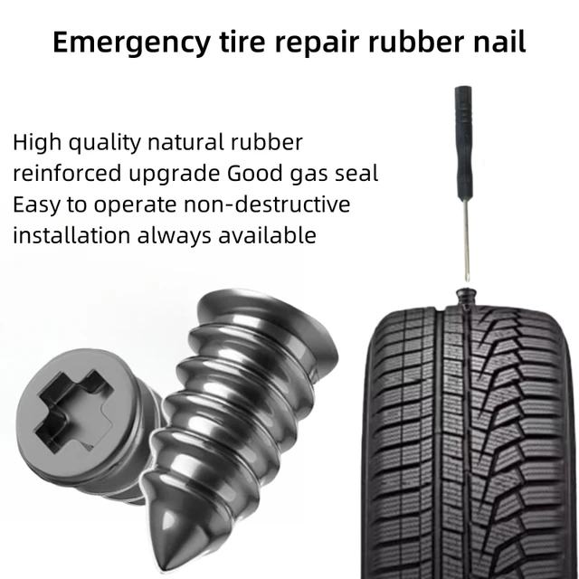 Car Tire Repair Rubber Nail Sleeve General Motors Motorcycle Tire Repair Nail Truck Motorcycle Bicycle Tire Puncture Repair Tool