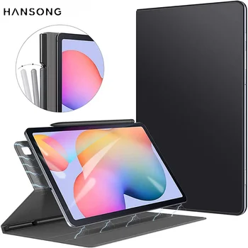 갤럭시 탭용 태블릿 보호 케이스, S7,S7P,S6 라이트, 삼성 S8,S8P,S9,S9P,S8,S9 울트라용 커버, 태블릿 액세서리