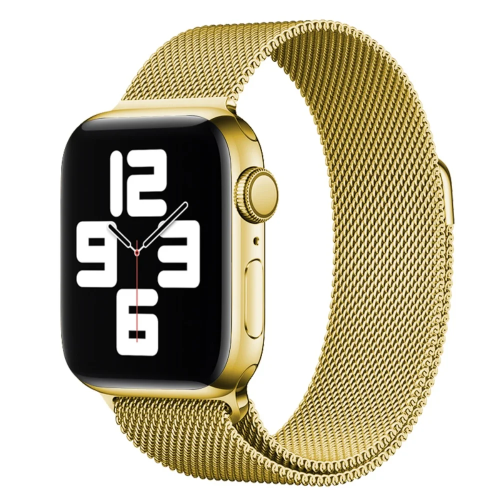 Sleek Milanese Apple Watch Bracelet Strap