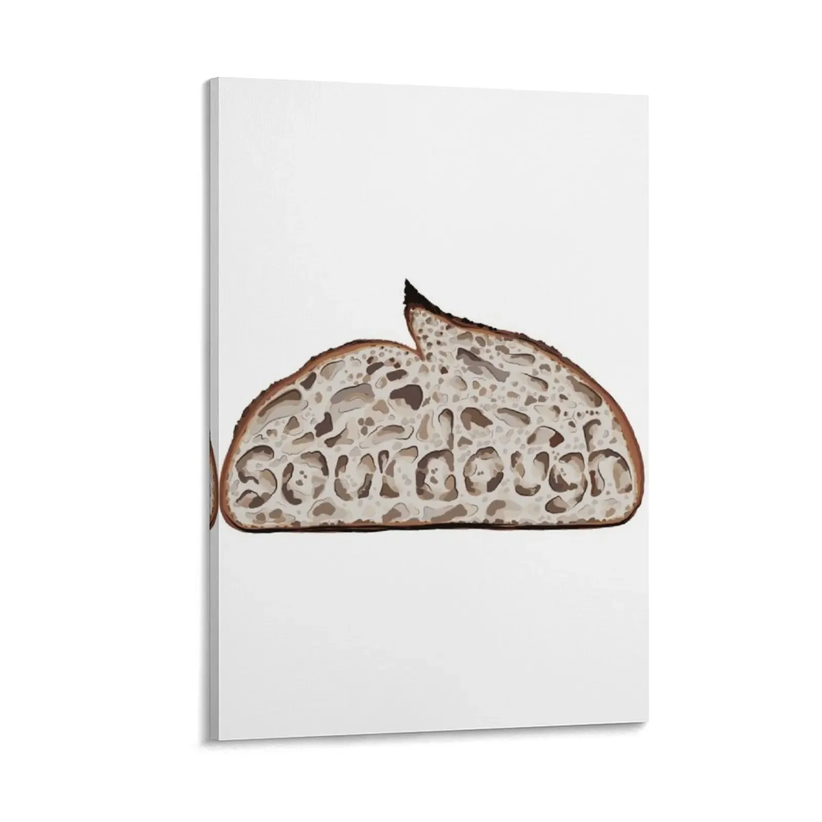 

Sourdough Slice Canvas Painting nordic home decor room decorations for men