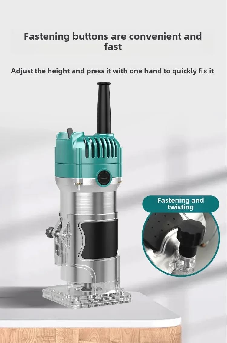 220V 고출력 전기 트리머, 목공, 슬롯팅, 벤딩 도구, 다기능 가정용