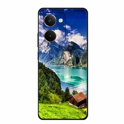 Custodia posteriore in TPU silicone nero morbido